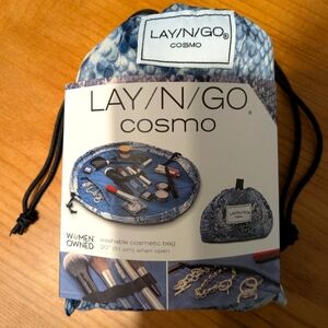 Lay/N/Go Cosmo Blue Cosmetic Bag